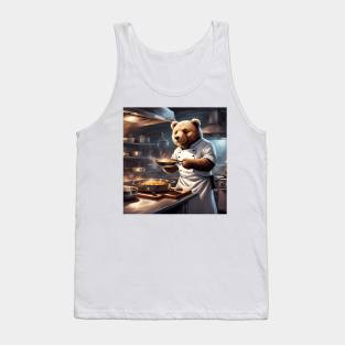 Teddy as a Chef Tank Top